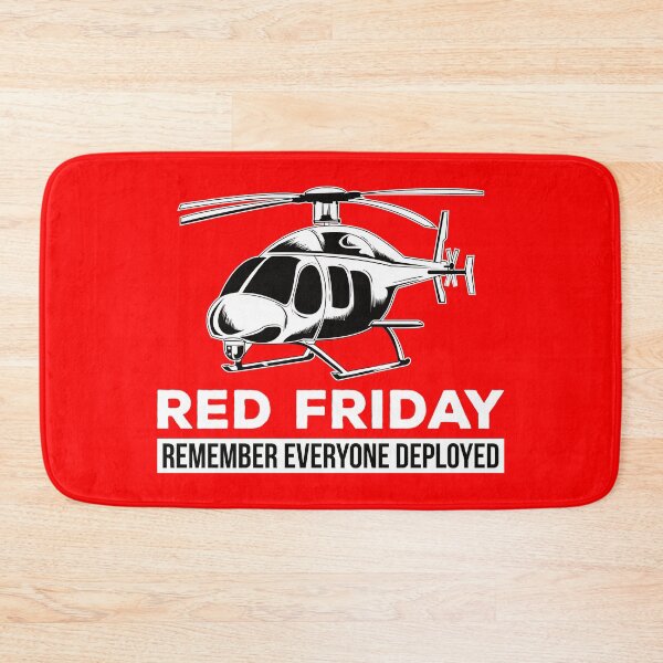 Item preview, Red Friday Helicopter designed and sold by teesaurus.