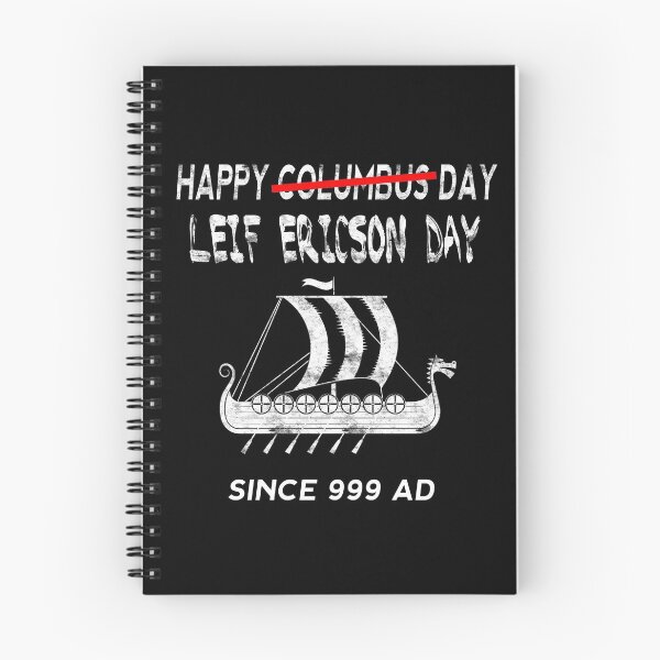 Item preview, Happy Columbus Leif Ericson Day Viking Ship Funny Shirt designed and sold by funnytshirtemp.
