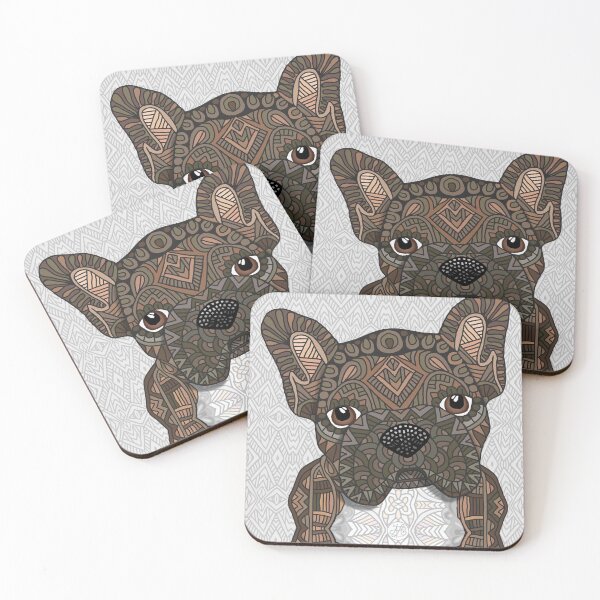 Item preview, Brindle Frenchie 001 designed and sold by artlovepassion.
