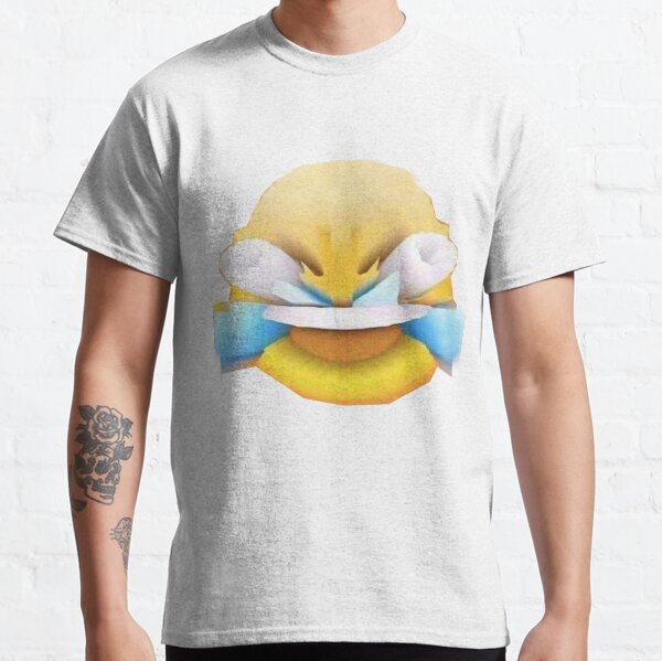 Messed up laugh emoji Classic T-Shirt