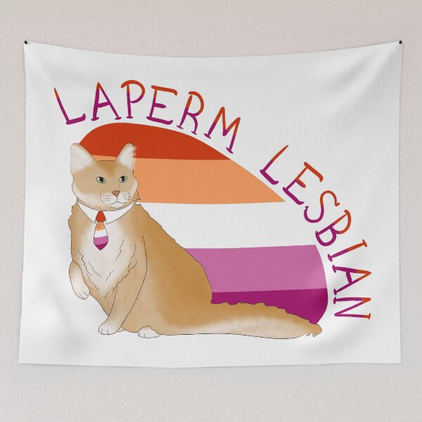 Item preview, LaPerm Lesbian designed and sold by oakwyrm.