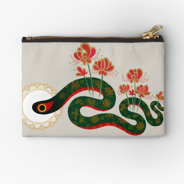 Item preview, Snake and flower designed and sold by pikaole.
