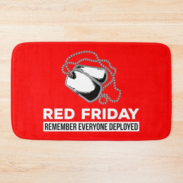 Item preview, Red Friday Soldier Tags designed and sold by teesaurus.