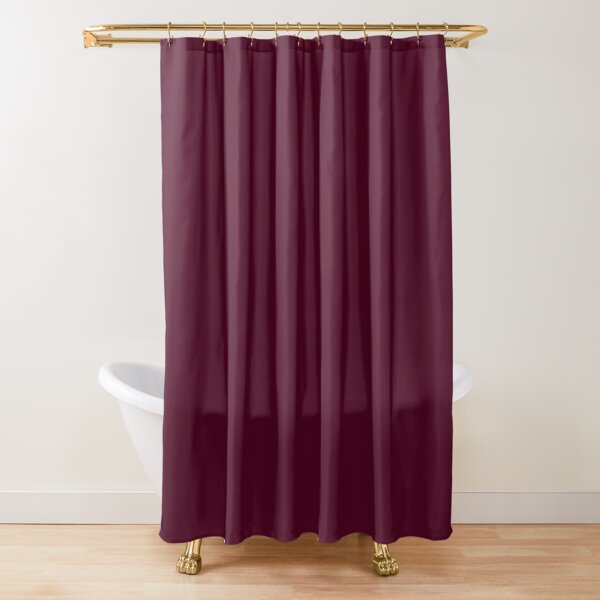 Burgundy Shower Curtains Redbubble