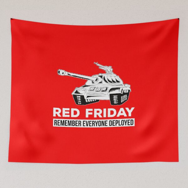 Item preview, Red Friday Tank designed and sold by teesaurus.