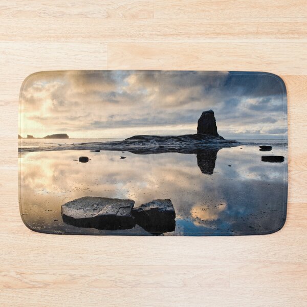 Item preview, Black Nab at sunset. Saltwick Bay, England (8) designed and sold by chrisdrabble.