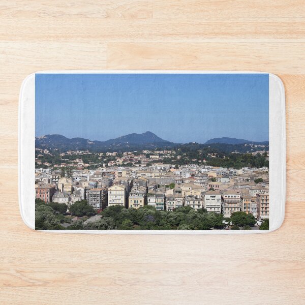Item preview, Kerkyra town cityscape Corfu Greece designed and sold by goceris.