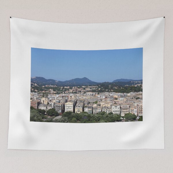 Aperçu de l'œuvre Paysage urbain de la ville de Kerkyra, Corfou, Grèce créée et vendue par goceris.