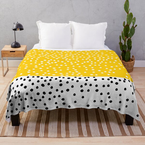 Item preview, Cute yellow pattern with dots designed and sold by kapotka.