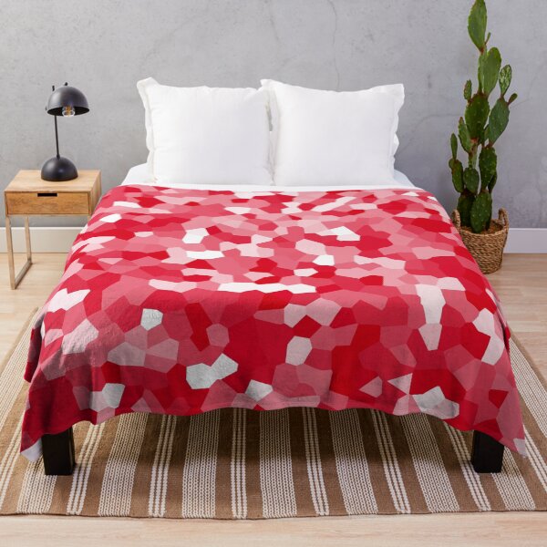 Item preview, Abstract Crimson Ruby Polygon Mosaic Pattern designed and sold by Dator.