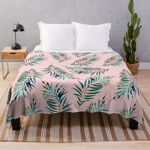 Abstract branches Throw Blanket