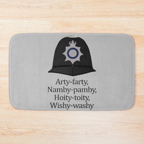 Item preview, Thin Blue Line Arty Farty Police design designed and sold by GetItGiftIt.