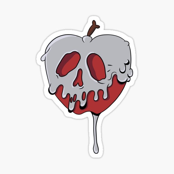 Poison apple Sticker