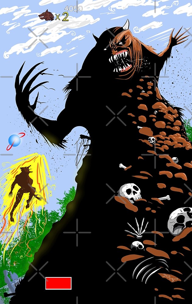 "Altered Beast HD " by Doug Saquic | Redbubble