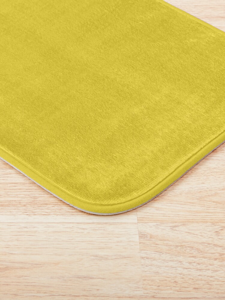 Alternate view of All imperial yellow Bath Mat