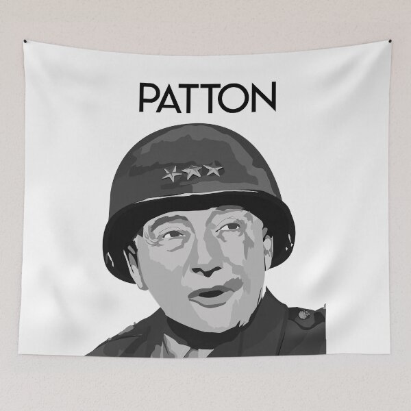 Item preview, George Patton Portrait designed and sold by Shephard Cruz.