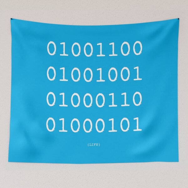 Item preview, Binary Words - LIFE designed and sold by Panda3 art.