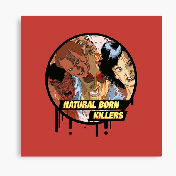 Art Print Poster Canvas Natural Born Killers Classic Horror Movie