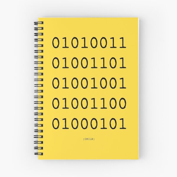 Item preview, Binary Words - SMILE designed and sold by Panda3 art.