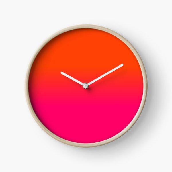 Item preview, Neon Orange and Neon Pink Ombre Shade Color Fade designed and sold by podartist.