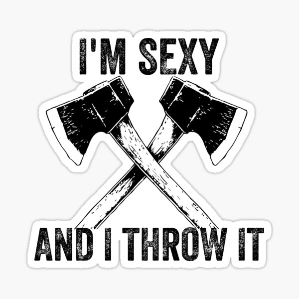 Item preview, Axe throwing throwing Tomahawk double ax gift designed and sold by GermanMotivator.
