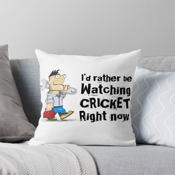 Item preview, Watching Cricket Working Man  designed and sold by MimsTees.