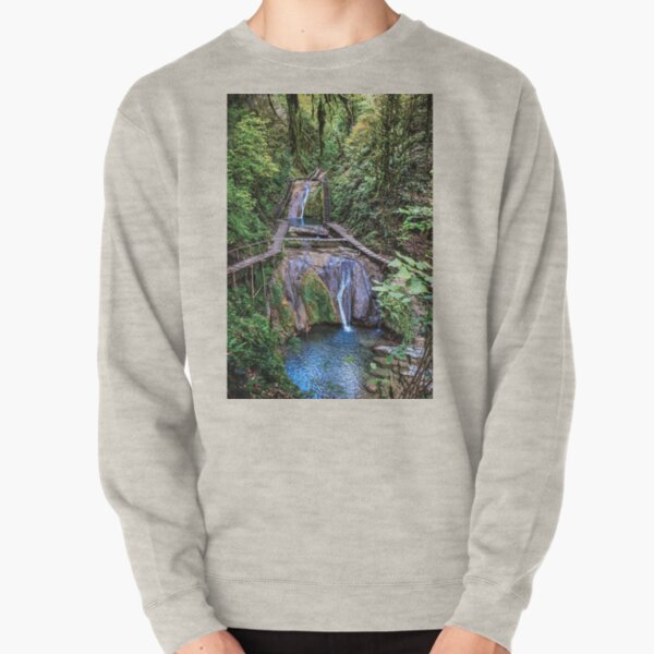 Valley of 33 waterfalls Pullover Sweatshirt