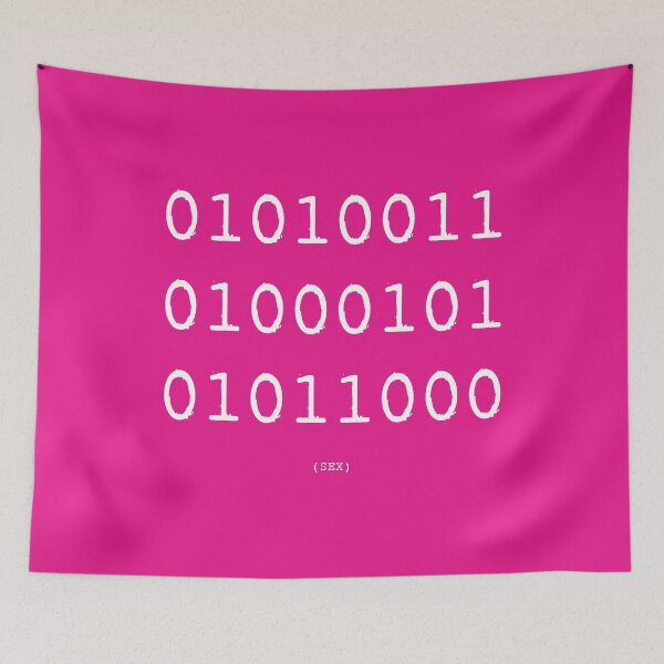Item preview, Binary Words - SEX designed and sold by Panda3 art.