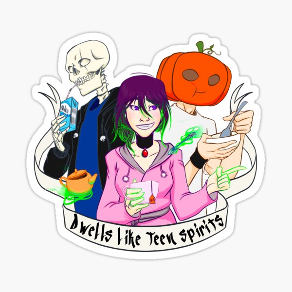 Dwells like Teen Spirits Logo - Chill mode Sticker