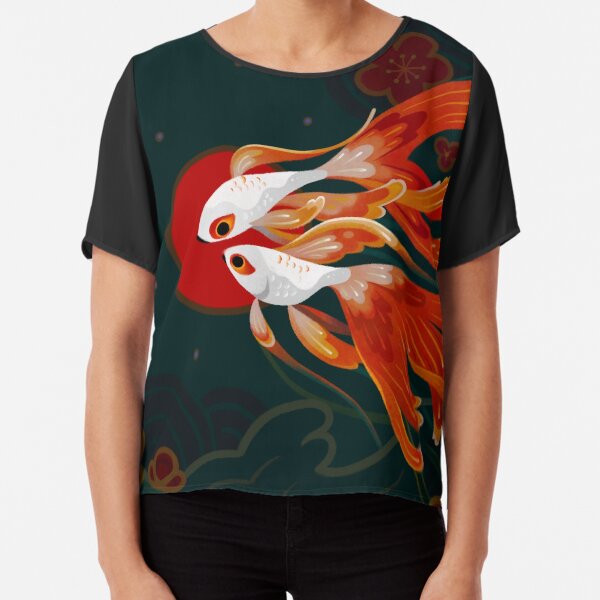 Two comets Chiffon Top