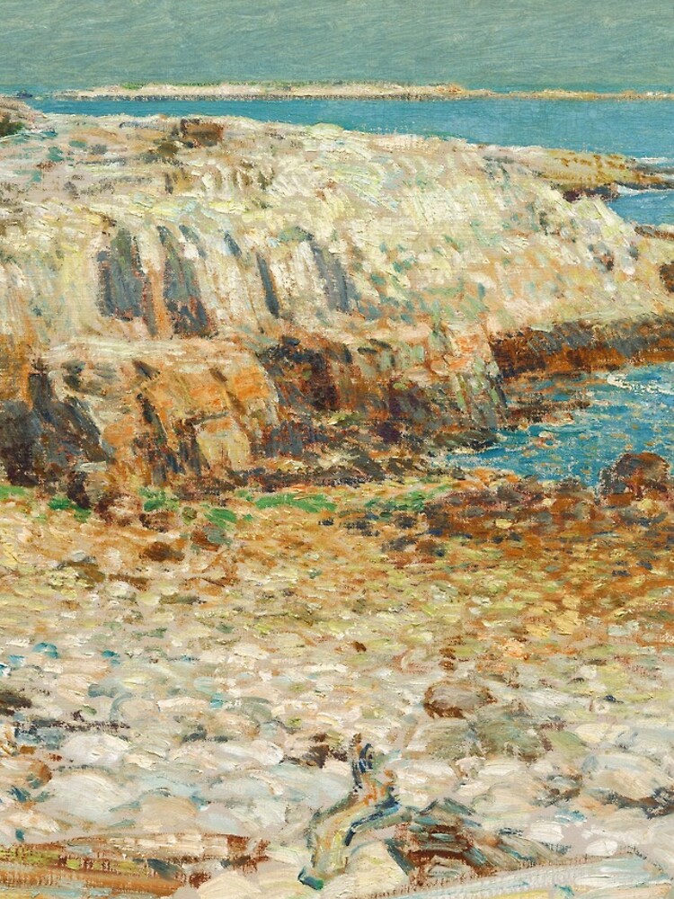 A North East Headland Oil Painting by Childe Hassam by podartist