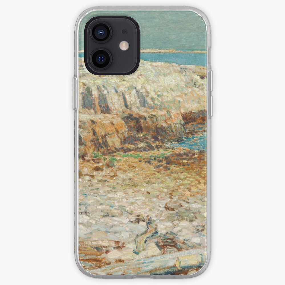 A North East Headland Oil Painting by Childe Hassam iPhone Case & Cover