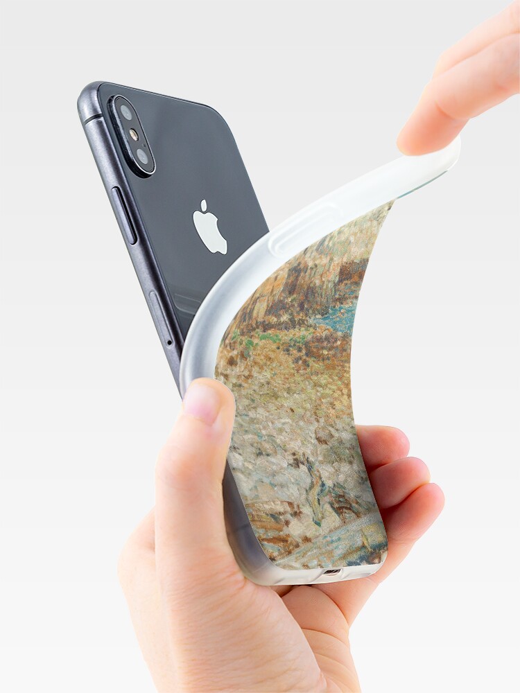 Alternate view of A North East Headland Oil Painting by Childe Hassam iPhone Case & Cover
