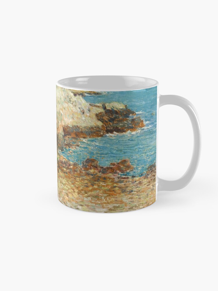 Alternate view of A North East Headland Oil Painting by Childe Hassam Mug