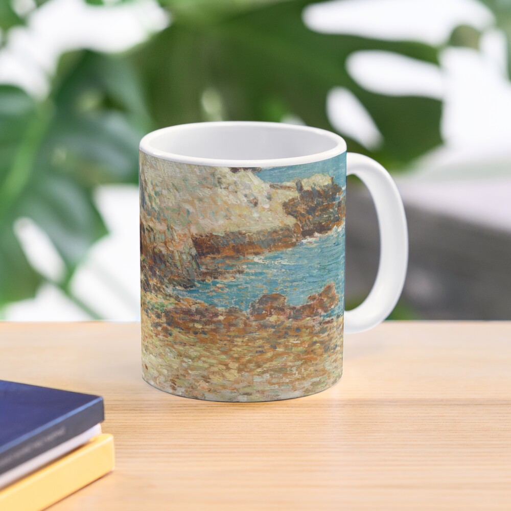 A North East Headland Oil Painting by Childe Hassam Mug