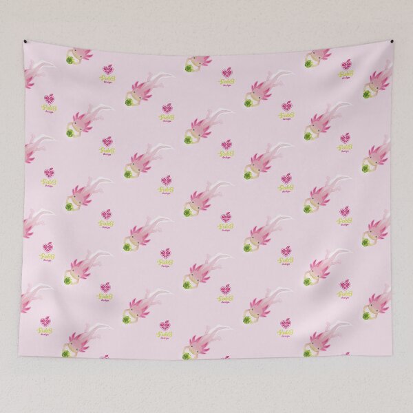 Item preview, Biodiversity is the Most Valuable Treasure on Earth - A cute Axolotl holding a gem designed and sold by FabsDesign.