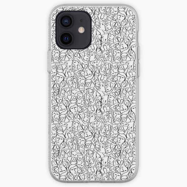 Black Outline Iphone Cases Covers Redbubble