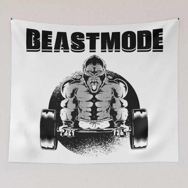Item preview, Beast Mode Gorilla Fitness Motivation. designed and sold by emphatic.