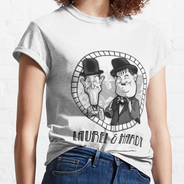 laurel and hardy tee shirts