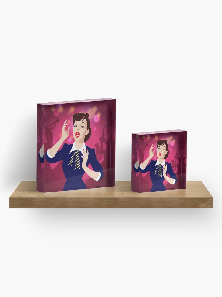 Alternate view of Star Acrylic Block