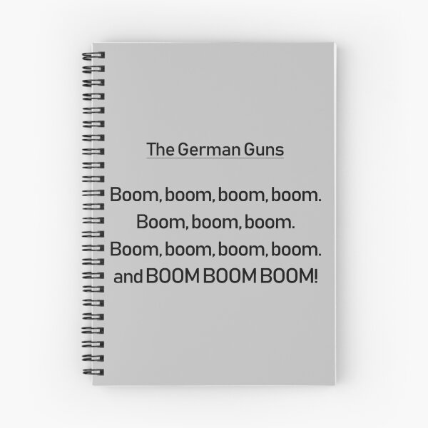 Item preview, Poema de Blackadder Baldrick Boom Boom Boom designed and sold by GetItGiftIt.