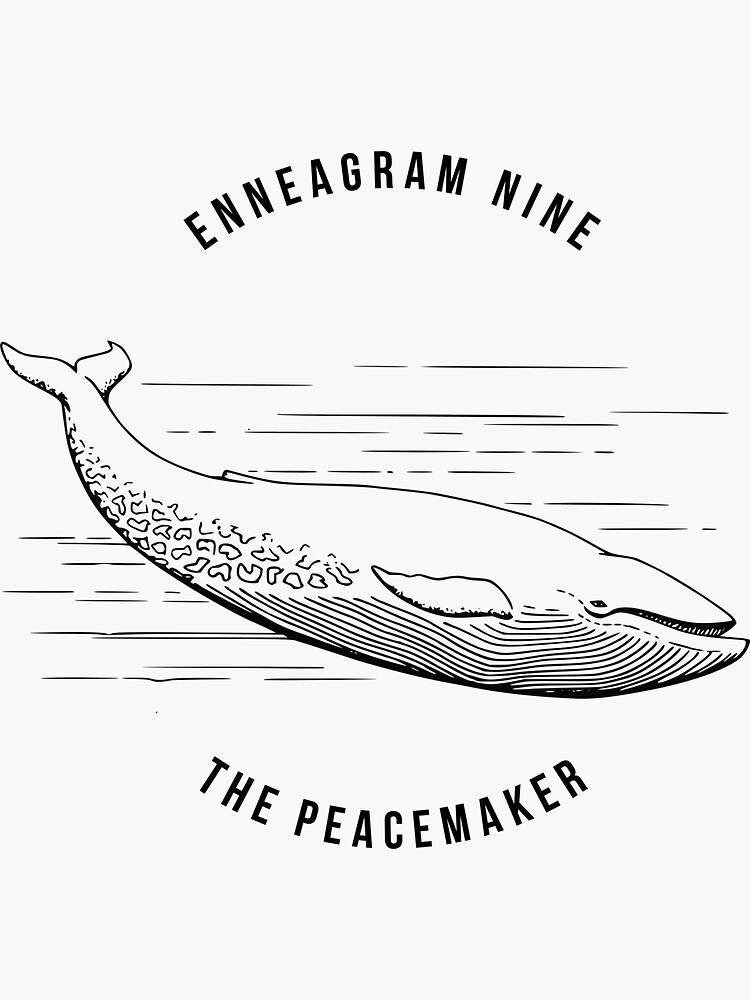 "Enneagram Animal Type Nine" Sticker for Sale by JonathanParish | Redbubble