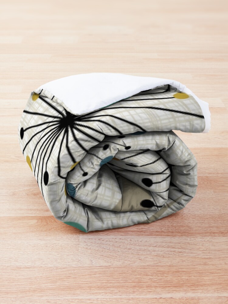 Alternate view of Eames Era Starbursts Comforter