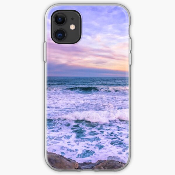 Sunset of the Bay of Biscay iPhone Soft Case