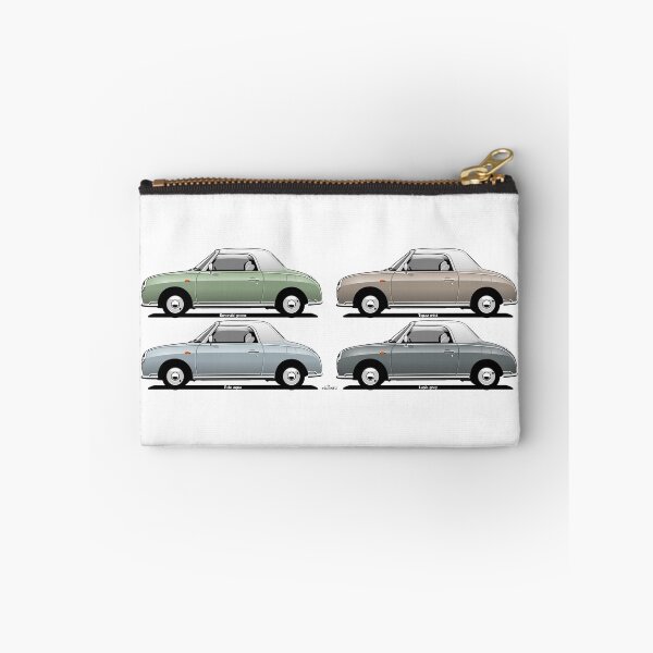 Item preview, Nissan Figaro side view designed and sold by car2oonz.
