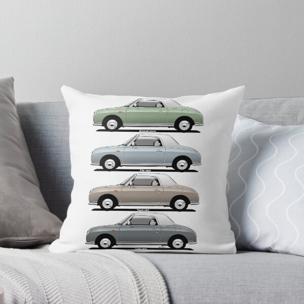 Item preview, Nissan Figaro side view designed and sold by car2oonz.