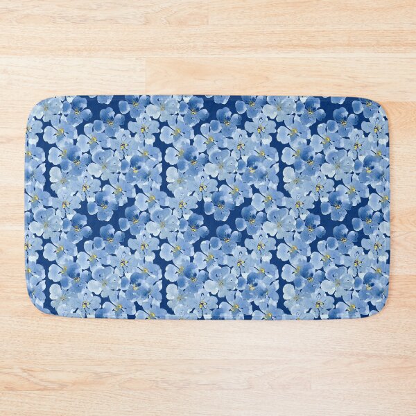 Item preview, Little Blue Flowers ~ Handpainted watercolor flowers designed and sold by ApricotBlossom.
