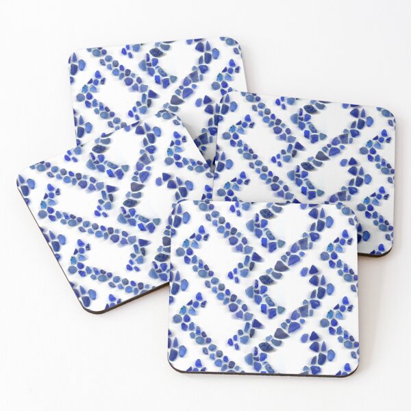 Item preview, Sea glass - Blue weave designed and sold by crumpsticks.