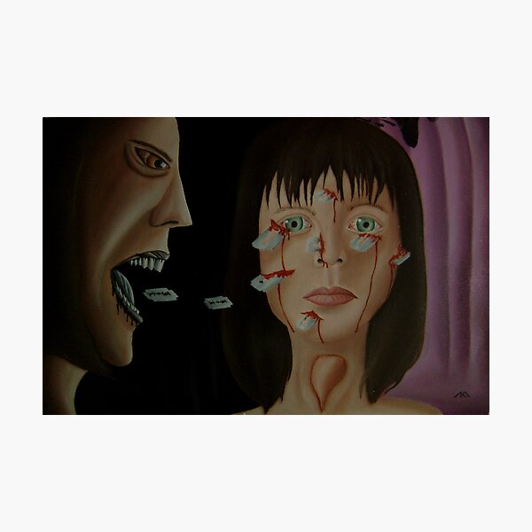 Abusing a child soul Photographic Print
