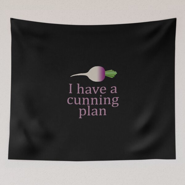 Item preview, Blackadder Baldrick Cunning Plan Turnip design designed and sold by GetItGiftIt.